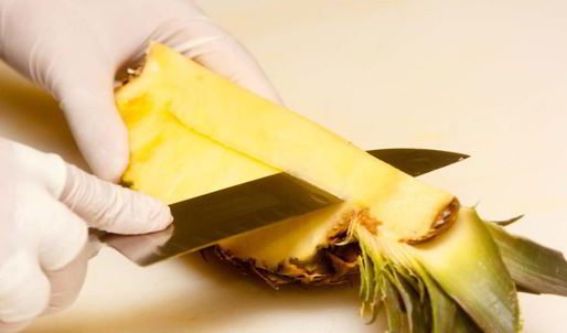 ананас на гриле