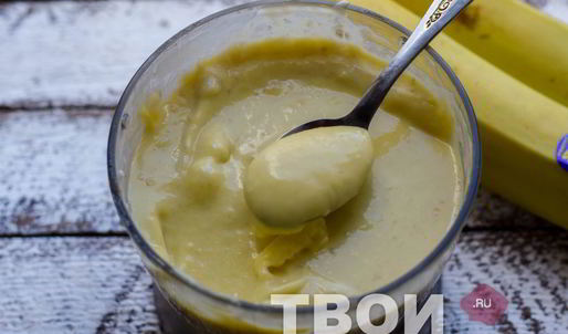 банановый пудинг