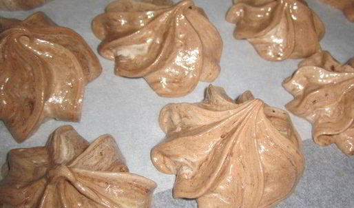 шоколадное безе