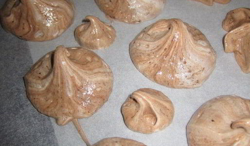 шоколадное безе