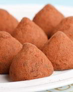 Быстрые шоколадно-сливочные трюфели