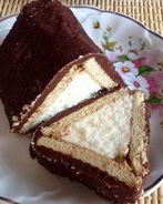 Десерт Домик из творога