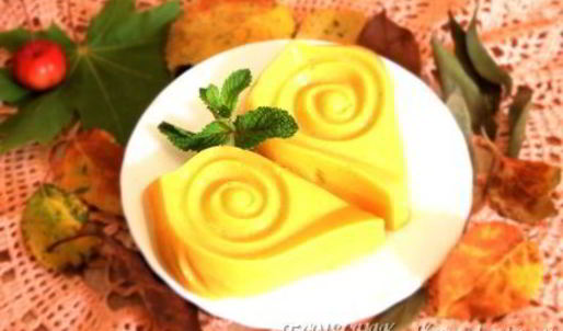 десерт из запеченной тыквы