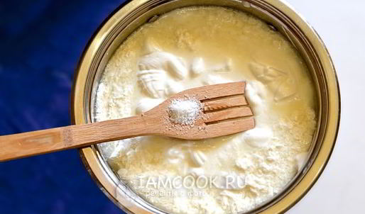 домашний творог