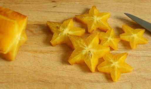 карамбола в манго-апельсиновом соусе