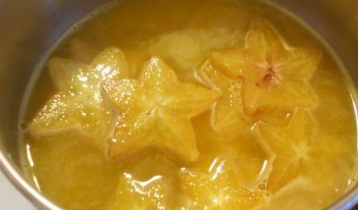 карамбола в манго-апельсиновом соусе