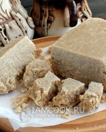 Рецепт тахинной халвы