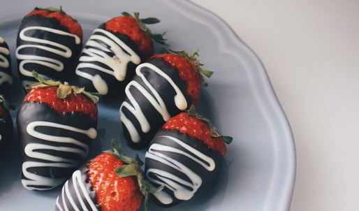 клубника в шоколаде