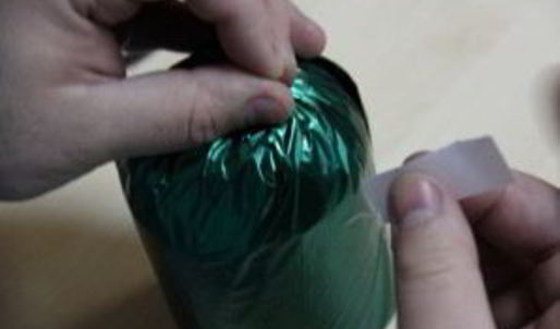 ананас из конфет