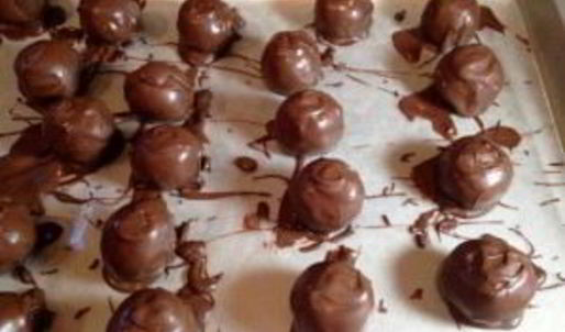 домашние кокосовые конфеты