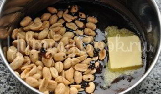 домашние конфеты с арахисом