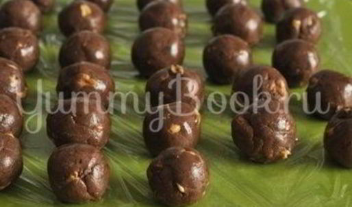 домашние конфеты с арахисом