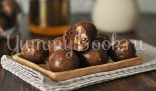 домашние конфеты с арахисом
