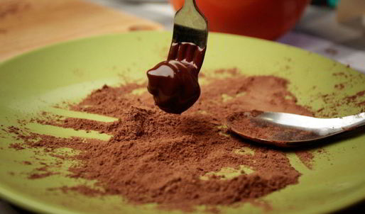 домашние шоколадные конфеты