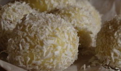 кокосовые конфеты с коньяком