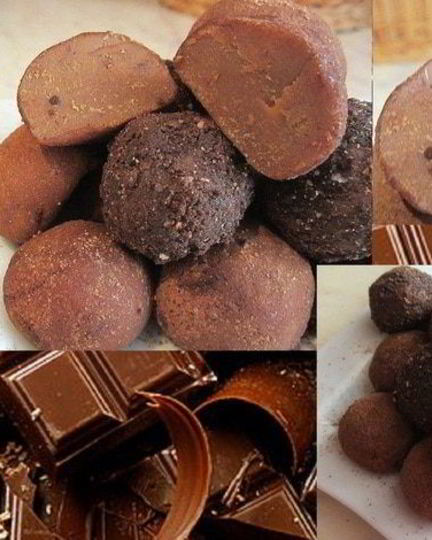 Рецепт конфеток карамельно-трюфельные