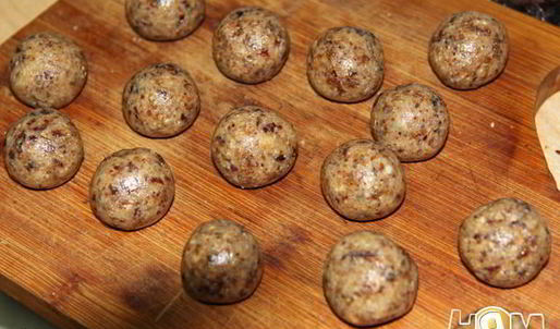 конфеты ореховые шарики