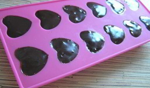 конфеты шоколадное сердце