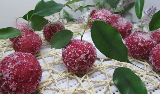 конфеты вишенки