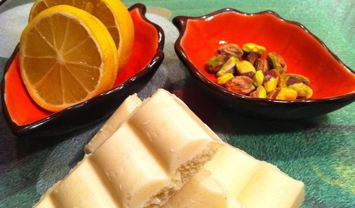 конфеты яблочко из сказки с фисташками