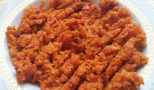 морковные конфеты