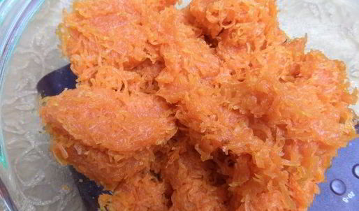 мягкие морковные конфеты