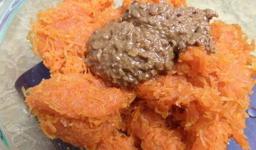 мягкие морковные конфеты