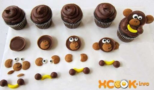 обезьяна из конфет