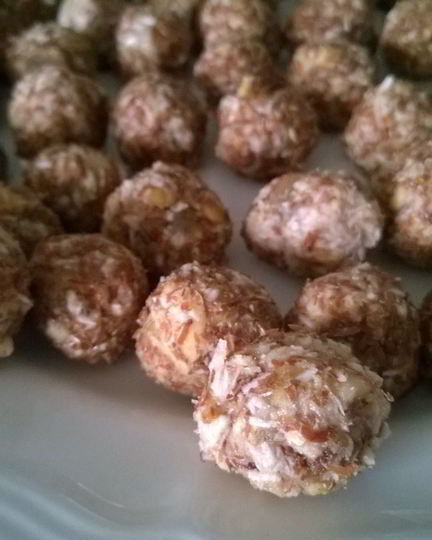 Рецепт полезных конфет с бананом