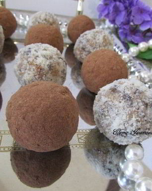 Постные конфеты из пшена