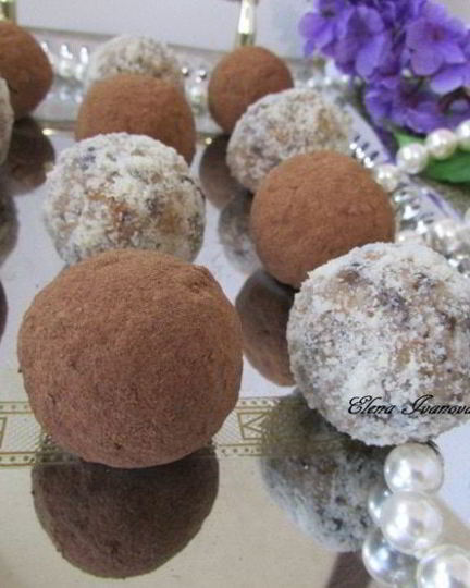 Рецепт постных конфет из пшена