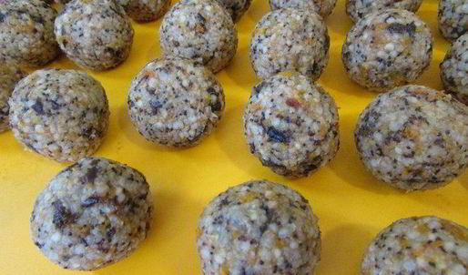 постные конфеты из пшена