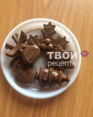 Шоколадные конфеты с орешками