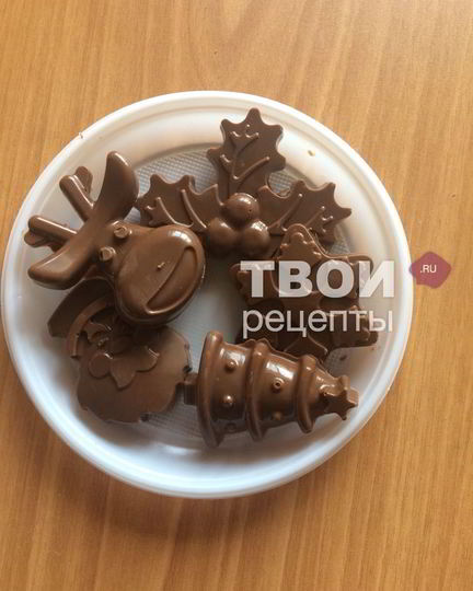 Рецепт шоколадных конфет с орешками