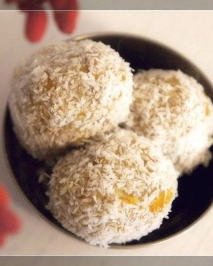 Рецепт сыроедческих конфет с курагой