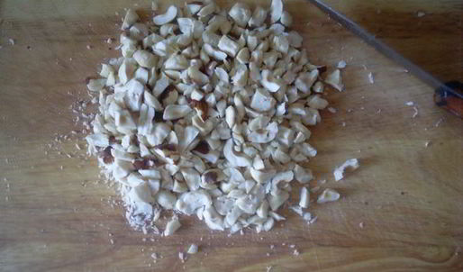 яблочные конфеты без сахара с фундуком