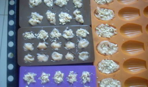 яблочные конфеты без сахара с фундуком