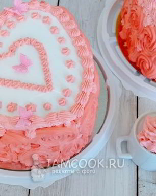 Белковый крем для торта