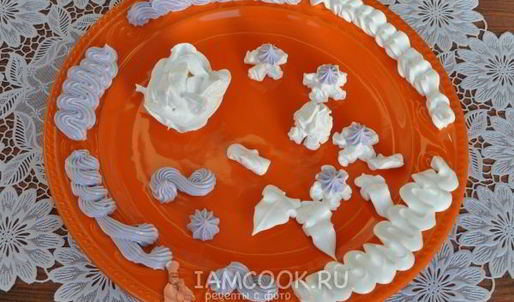 белковый крем для торта