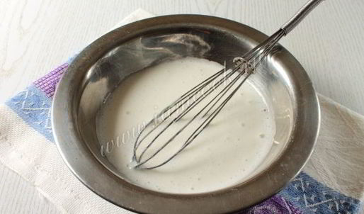 белковый заварной крем