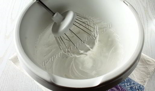 белковый заварной крем