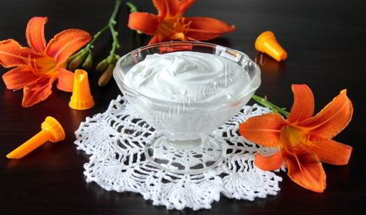 белковый заварной крем