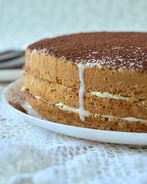 Бисквит с лимонным кремом