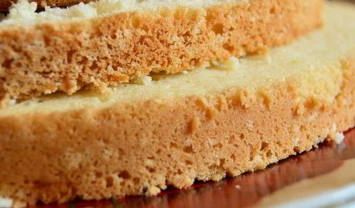 бисквит с лимонным кремом