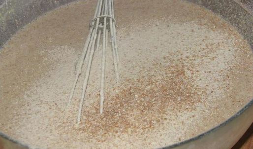 блинчики 3 злака с творожно-ягодным кремом