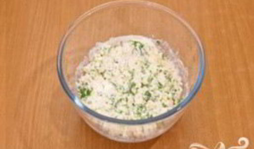 картофель с творожным кремом