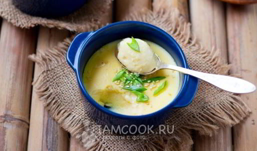 китайский заварной яичный крем на пару