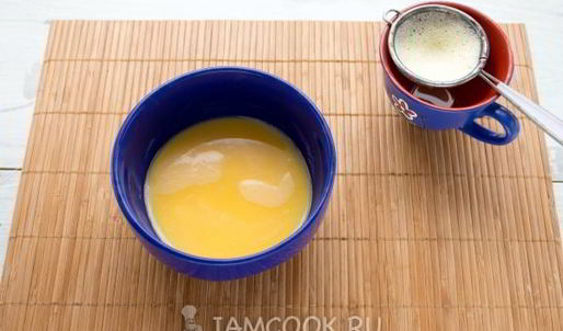 китайский заварной яичный крем на пару