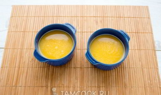 китайский заварной яичный крем на пару