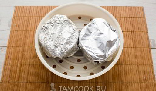 китайский заварной яичный крем на пару